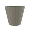 Doric Injection Pot Taupe Color Ø32x29cm