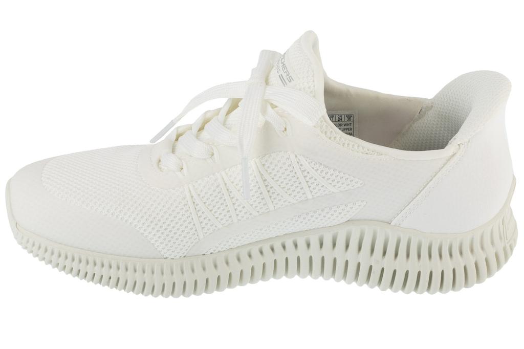 Skechers Слипоны: Bobs Geo Lite - Божественный темп, Женские белые кроссовки