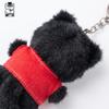 Jinnew Милый Черный Котенок Джинсовый Комбинезон Брелок-Подвеска