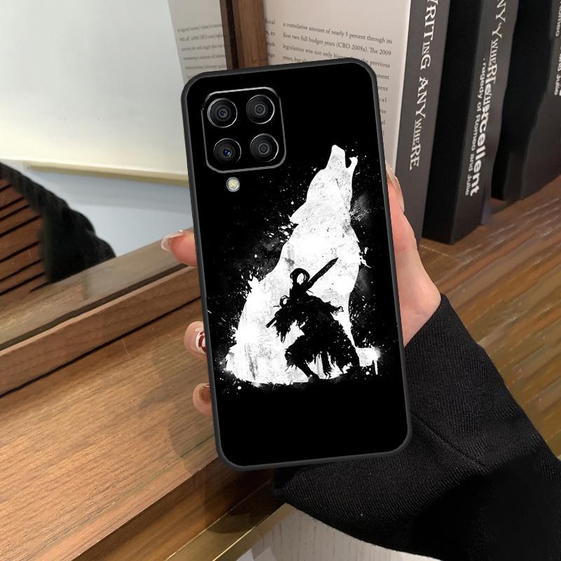 Чехол с волком для Samsung Galaxy M20 M14 M34 M54 M13 M23 M33 M53 M21 M51 M30s M31s M12 M32 M52