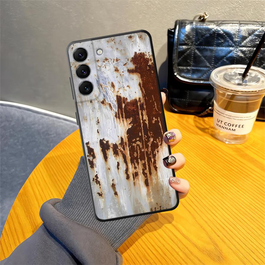 Модный ржавый чехол для Samsung Galaxy A10 A20 A01 A02 A30 A40 A07 A05 A50 A70 Note 20 Ultra 9 10 A04 A06 A03 Чехол для телефона