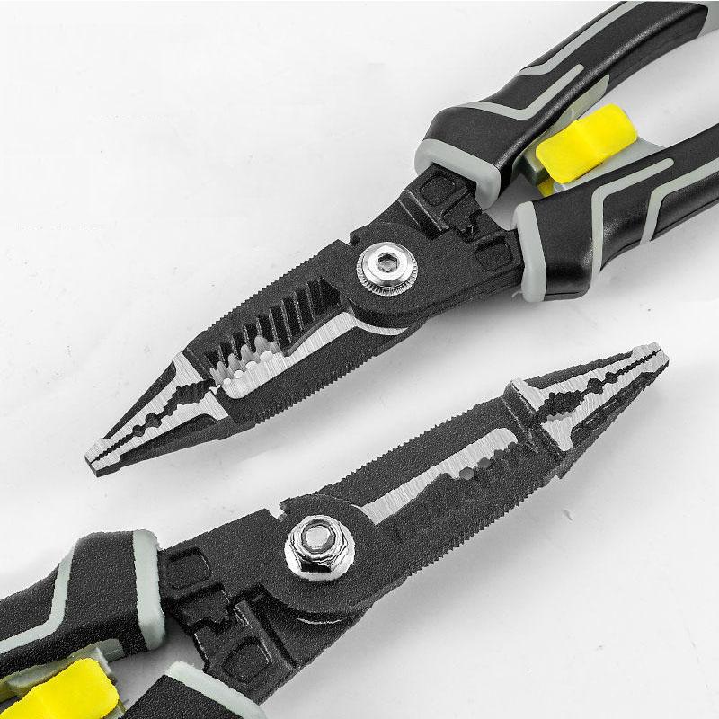 Eight-in-one Multifunctional Electrician's Pliers Wire Stripper and Wire Crimping Pliers