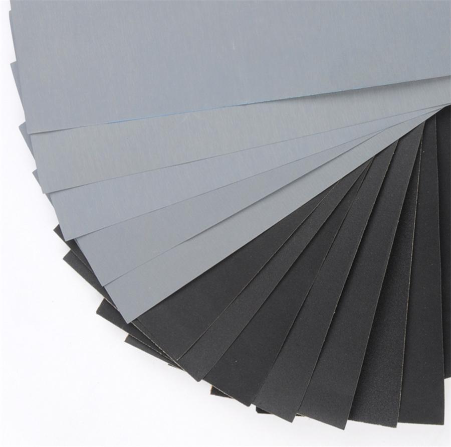 72Pcs Sandpaper 400 To 3000 Grit Wet Dry Assortment 9x3.6Inch Automotive Sand