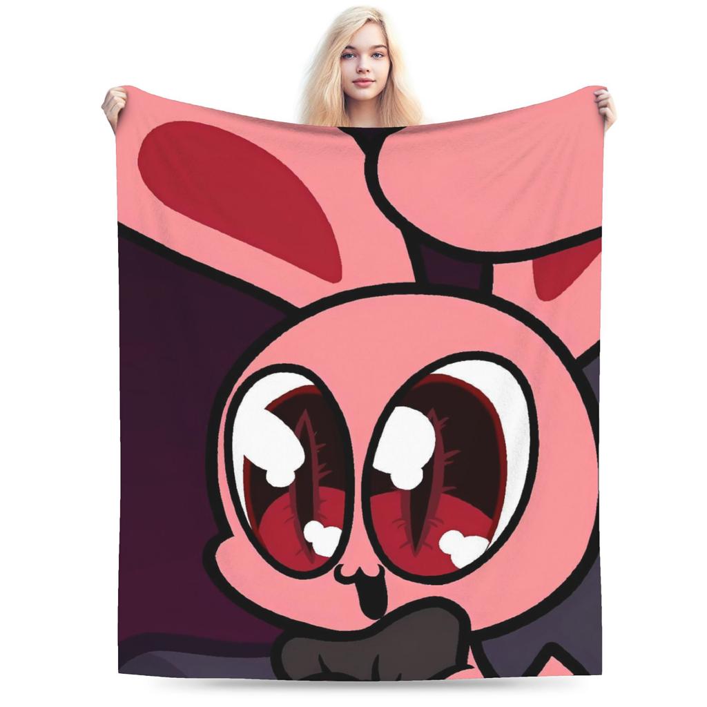 Chikn Nuggit Soft Blanket Girls Boys Plush Throw Blanket Print Home Decor Flannel Bedspread Sofa Bed Cover