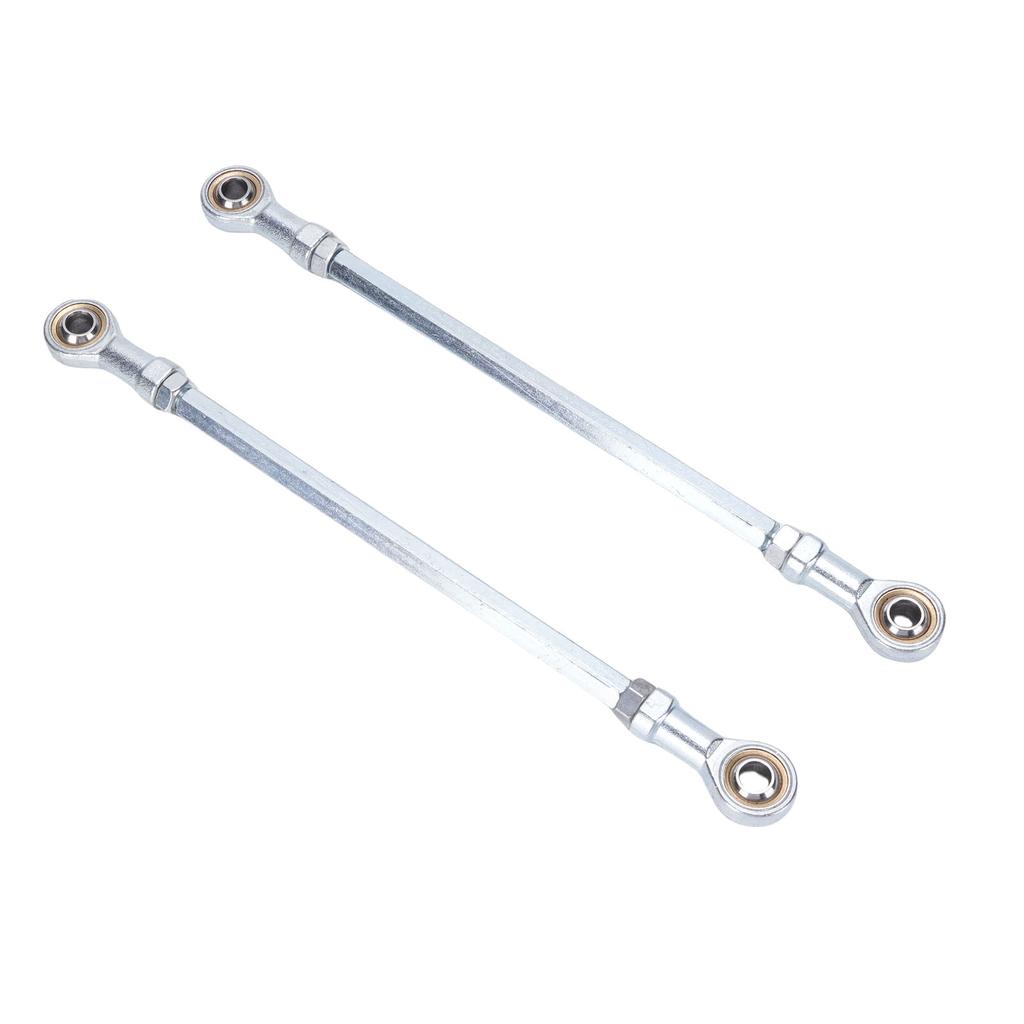 1 пара 255 мм комплект рулевых тяг стальной сплав 8 мм шаровый шарнир наконечник рулевой тяги в сборе для картинг дрифт трайк квадроцикл квадроцикл мини