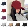 Sunscreen Embroidered Letter Cap Korean Style Cotton Hat Fashion Baseball Cap  Girls