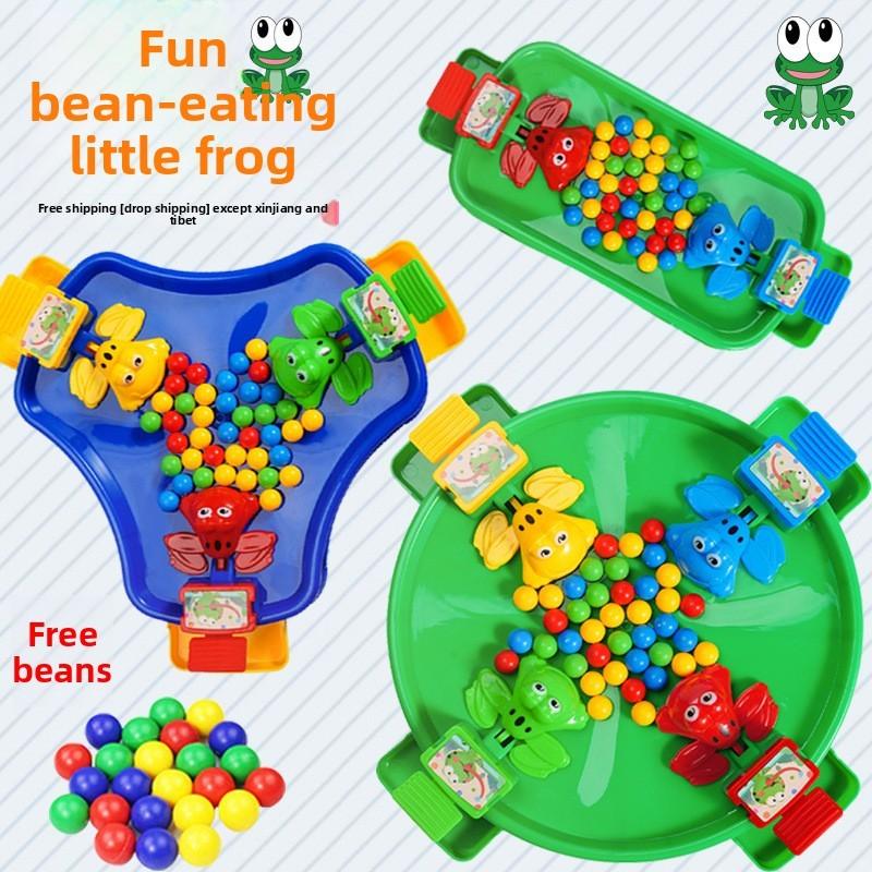 Frog Eating Beans Social Party Game With Nonelectric Design For Children And Adults