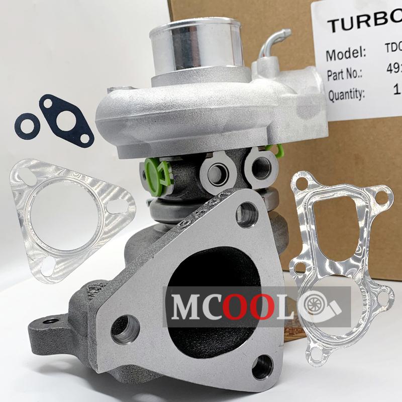 Турбокомпрессор TD04 для Mitsubishi L200 Montero PAJERO Galloper 4D56 4D56Q 2.5L Турбо 49177-02512 4917702513 MR355225 с водяным охлаждением