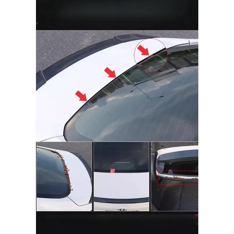 Car Trunk Lid Seal Strip-Self-Adhesive Rubber, Dust & Noise Blocking, Gap Anti-Air Leak Weatherstrip