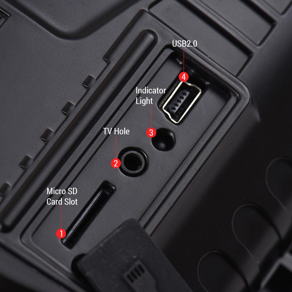 5X40 Инфракрасный цифровой монокулярный телескоп ночного видения Открытый прибор ночного видения для кемпинга