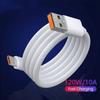 10A Type C Fast Charging Cable for Huawei Mate 40 50 Mobile Phone 120W USB-C Phone Data Cord for Xiaomi Samsung Oneplus POCO