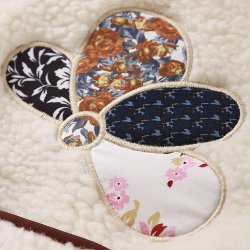 Женский повседневный жилет из овечьей шерсти с принтом, V-образным вырезом, без рукавов, с роговыми пуговицами, карманами, майками, осенний винтажный уличный жилет