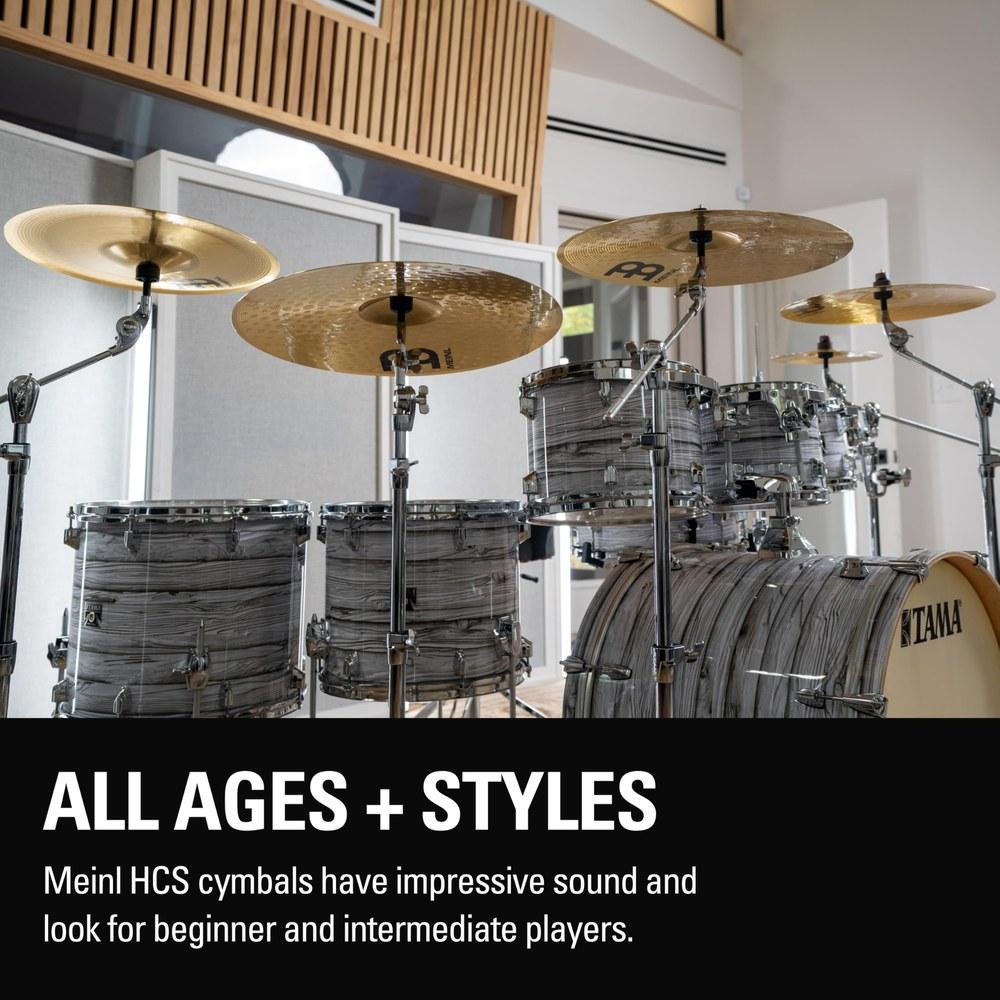 Тарелка крэш Meinl Percussion серии HCS HCS14C, 14 дюймов