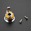 6.35mm Plug Electrosocket Jack Electric Guitar Parts Guitar Socket Jack Plate