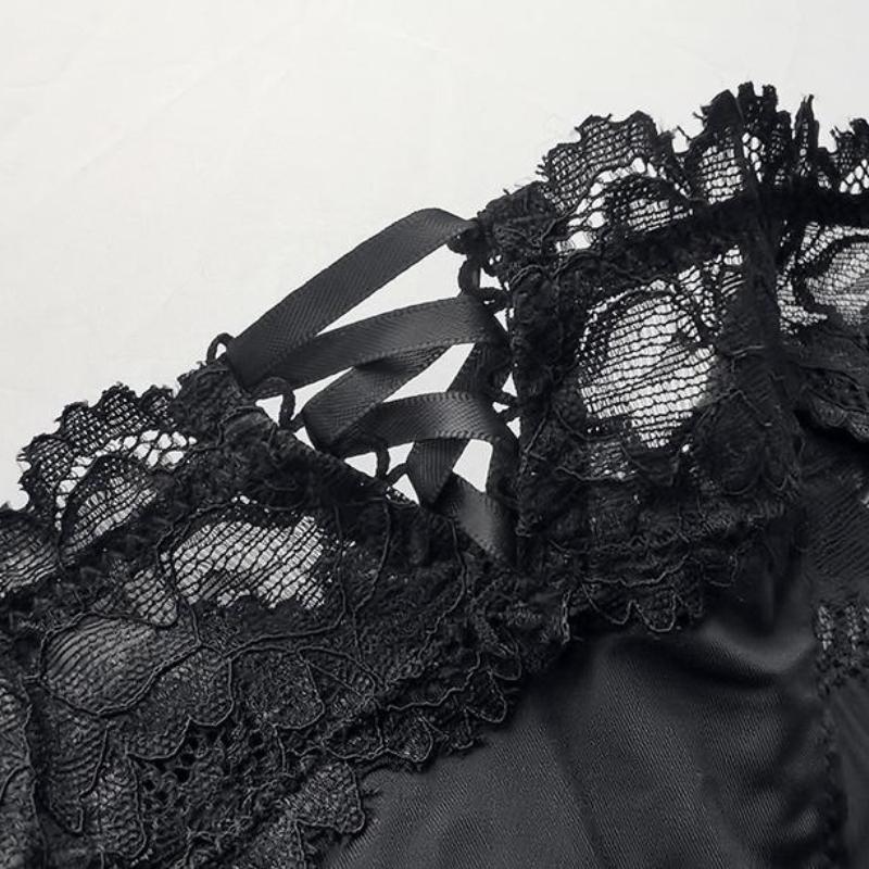 Кружевные однотонные женские стринги с низкой посадкой, эластичные женские трусики-стринги