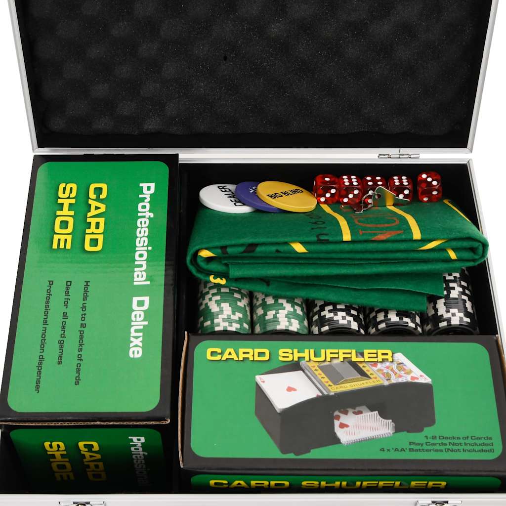 Vidaxl Zestaw Żetonów Do Pokera, 300 Szt., 11,5 G