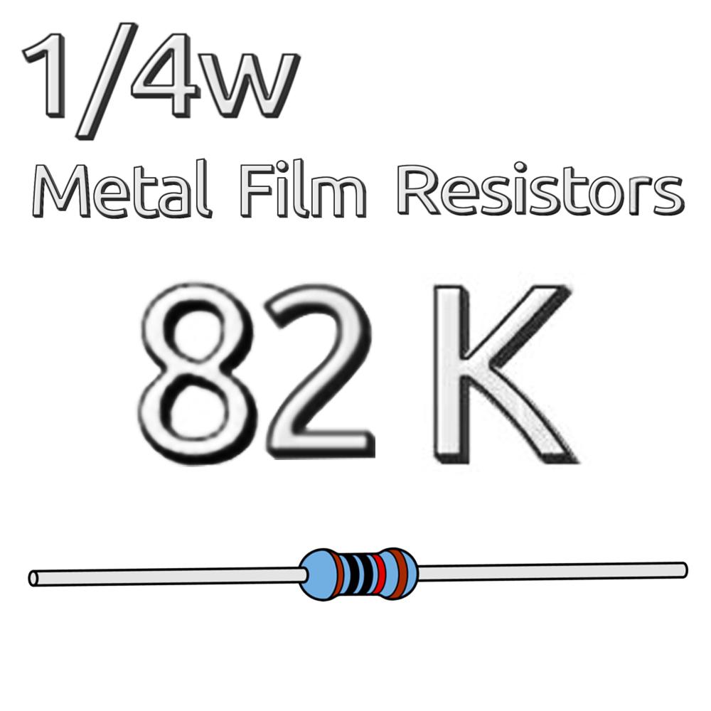 200 шт. 1/4 Вт, 0,25 Вт, 1% допуск, металлопленочный резистор 68K, 75K, 82K, 91K, 100K, 110K, 120K, 150K, 180K, 200K, 220K, 240K, 270K, 300K, 330K, 360K, 390K, 510K, Ом.
