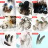 Various Primary Color Pheasant Hair Diy Handmade Materials Earrings Cat Stick Decorative Feathers