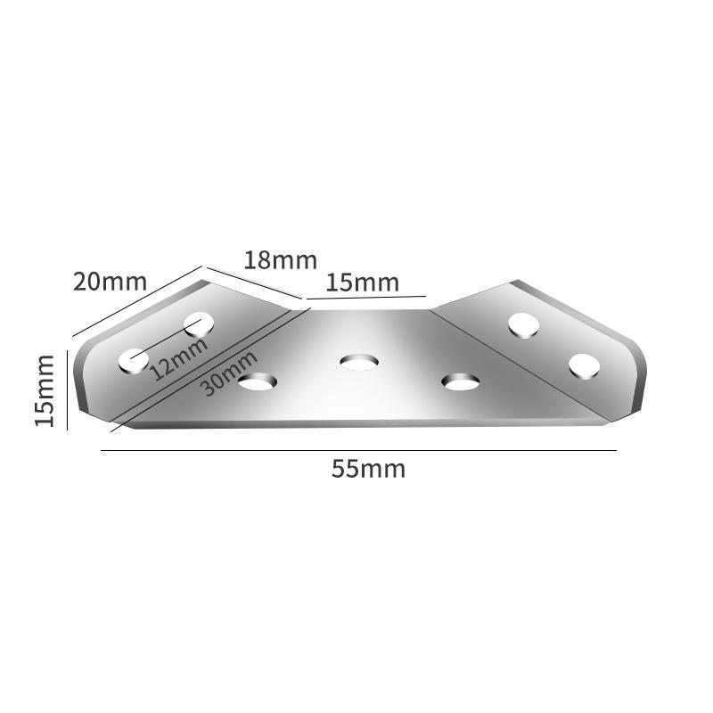 10/4/2 шт. угловые кронштейны из нержавеющей стали, мебельный угловой соединитель для полки, опора для шкафа, крепежная рама, угловая скоба с винтом