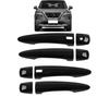 Bright black Front Car Door Handles Cover Trim 8pcs For Nissan Rogue -