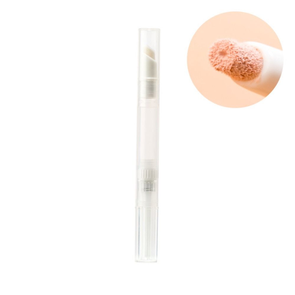 Прозрачная поворотная ручка, пустая ручка для масла для ногтей, дорожный косметический контейнер, вращающаяся вакуумная ручка для переупаковки