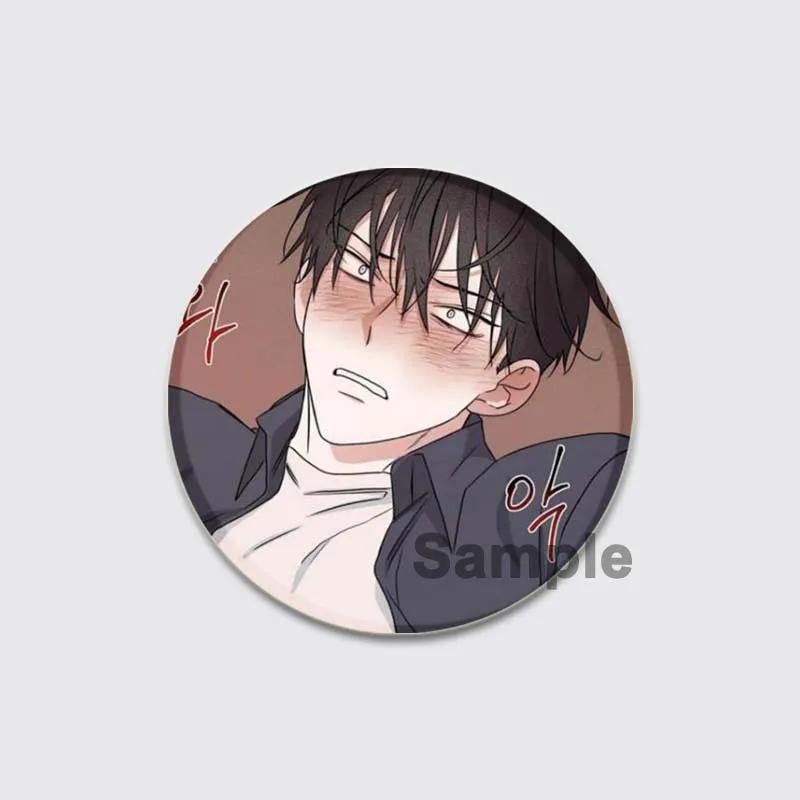 32/44/58mm BL Anime Low Tide In Twilight Badge Cartoon Brooches On Backpack Clothes Handmade Round Enamel Pins for Jewelry Gift Accessory