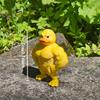 Muscle Duck Statues Home Decor 3D Printed Toys Creative Small Duck Figurine Desktop Ornaments Decoration Kids Birthday Gifts