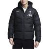 Nike Куртка мужская пуховая легкая теплая с капюшоном на молнии с логотипом Черная FD7140-061