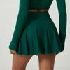 Women High Waist Tennis Skirt with Built in Shorts Ice Feeling Quick Dry Pleated Athletic Skort
