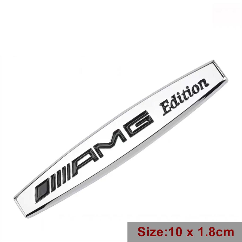 GLC GLB 1pcs 3D Metal Car Rear Trunk Bumper Emblem Side Fender Logo Sticker For MercedesBenz AMG W204 W205 W210 W211 W212 W213