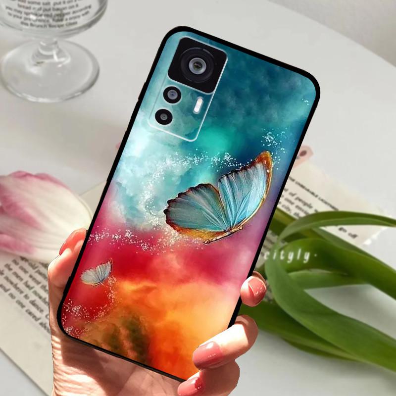 Чехол для Xiaomi 12T Pro Mi 12T ТПУ Чехол для телефона Cover Для Xiaomi 12 12X 12S 5G Модный Мягкий Силиконовый Защитный Funda Para Чехлы