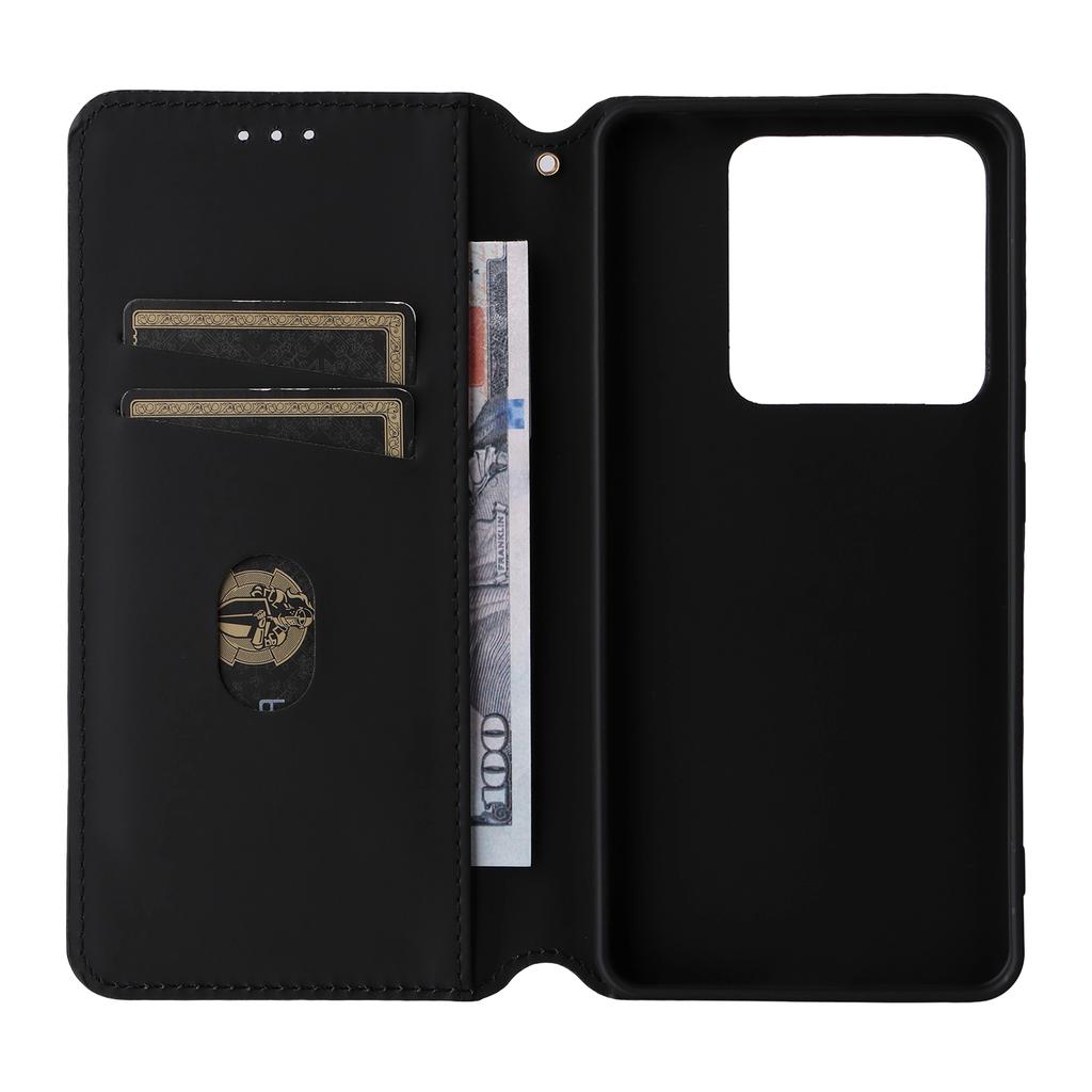 Для Xiaomi Poco M7 Pro 5G Чехол-кошелек Ромбовидный тисненый кожаный чехол для телефона