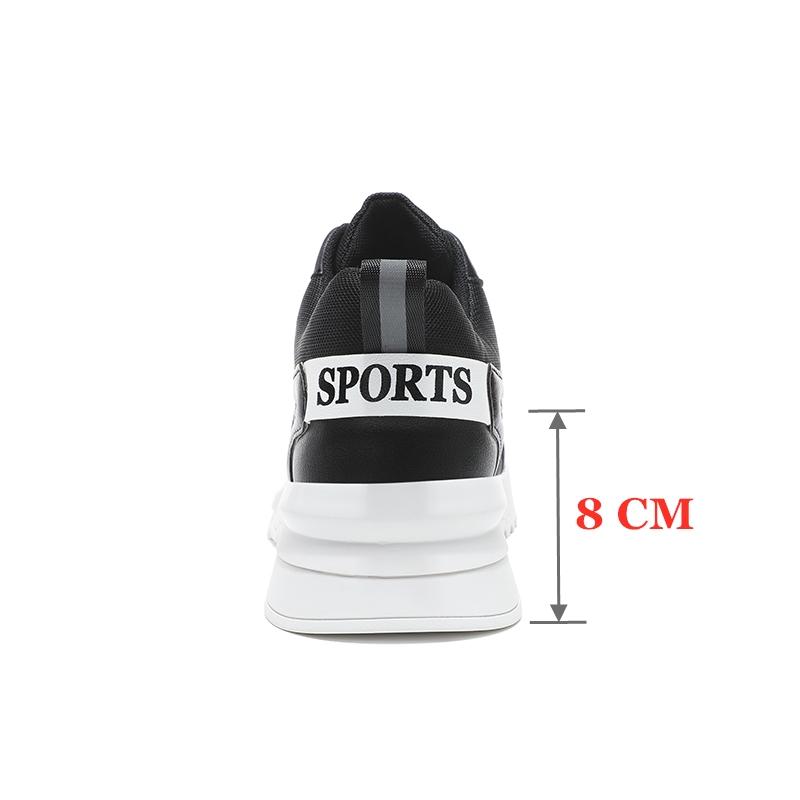 Мужская обувь для увеличения роста, обувь для увеличения роста, кроссовки стельки 8 см, дышащие, мужская спортивная обувь для увеличения роста, мужская