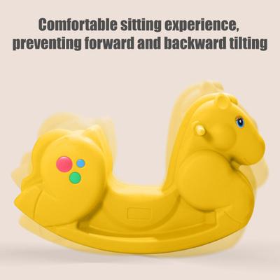 Yousheng Kids Животное Качалка Лошадь Олень Слон Морской Лев Дизайн Пластиковая Качалка Игрушка для Малышей В помещении На улице Игрушка для езды Детский Баланс