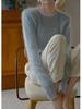 Women's Loose-Fit Pure Wool Round Neck Sweater - 2026 Autumn/Winter Collection