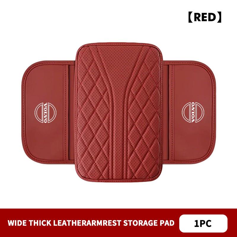 For Volvo Leather Car Armrest Box Pad Auto Arm Rest Mat Car Accessories S60 S80 S90 C30 XC40 XC60 XC70 XC90 V40 V60 V90 T6