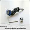 Universal Motorcycle Fork Stem Mount Phone Holder Stand - Standard & PRO Adjustable CNC Bracket for Sport Bikes Hollow Stem