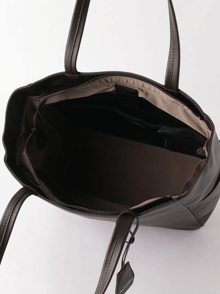 United Arrows Green Label Relaxing SC GLR Functional Leather Tote Bag, Vertical, V2, 32326991306, 2900 DK.BROWN (29), Free Shipping