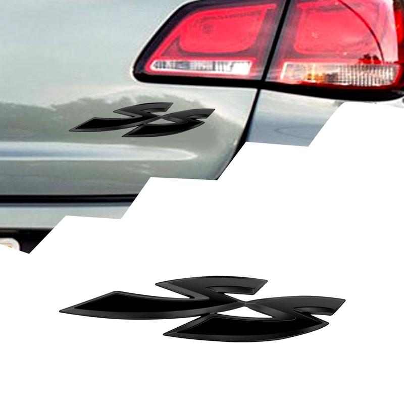 Car Styling Front Hood Grille Emblem Metal Badge SS Letter Logo Sticker For Holden Colorado HSV Commodore VT VX VE Cruze Captiva