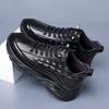 Высококачественные фирменные износостойкие мужские походные ботинки с крокодиловым узором, повседневные туфли из кожи, мужские оксфорды