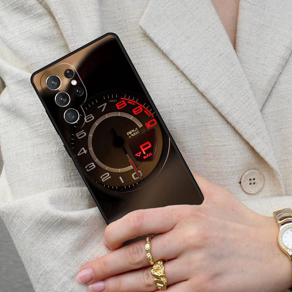 Крутой чехол для телефона со спидометром для Samsung Galaxy S26 Ultra S25 S24 S23 S22 S21 S20 Note10