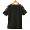 Women Tops V-Neck Hollow Lace Short Sleeve Tee Shirt Slim Fit Solid Color Pullover Tops
