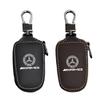 EJK4  2025 Hot For Benz Leather Car Key Case Key Fob Cover Shell Bag Wallet For Mercedes benz AMG C E S GLE CLC Class W204 W203 W205 W