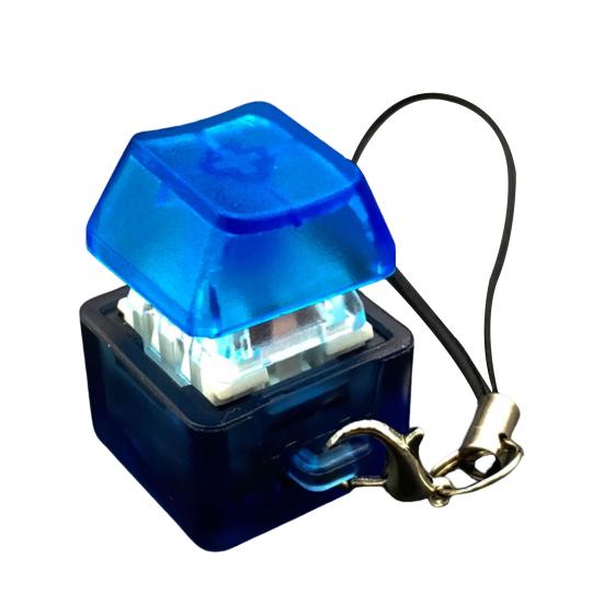 Ergonomic Switch Tester Useful Lightweight Stress Relief Keyboard Cap Keychain
