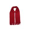 Хлопковый вязаный шарф Taylor красного цвета Шарф 190 см