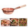 Медная кастрюля, кухонные принадлежности, универсальная, легкоочищаемая, переносная кастрюля для супа на кухне