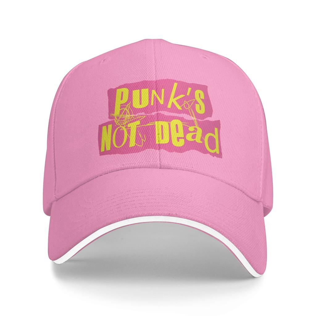 Punk Not Dead Baseball Cap Outdoor Sports Sun Trucker Hat Men Women Casual Print Baseball Caps