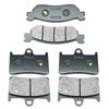 Для YAMAHA YZFR1 YZF-R1 2002 2003 YZF-R6 YZFR6 YZF-R6S YZFR6S 1999 2000 2001 YZF R Комплект передних и задних тормозных колодок Комплект Диск