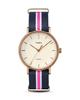 Timex Weekender Fairfield Унисекс Аналоговые часы (Номер модели TW2P91500) (Темно-синий/Белый/Розовый)
