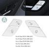 Наклейка-крышка кнопки стеклоподъемника автомобильного окна, отделка для Mercedes Benz A B R GL ML Класса W169 W245 W164 X164 W251